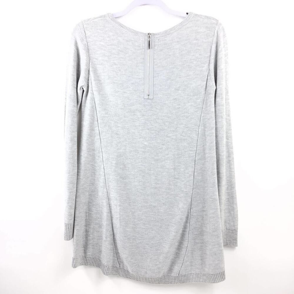 Joan Vass Gray Cashmere Tunic Sweater Size S/M NWT - Picture 3 of 10